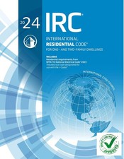 2024 IRC International Residential Code PAPERBACK picture