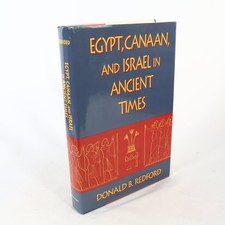 Egypt, Canaan, Israel in Ancient Times Redford 1992 Princeton History picture