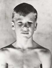 1986 Vintage BRUCE WEBER Young Male Aaron Berry Boxer Athlete Photo Art On 16X20 picture