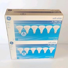 GE Soft White Floodlight Bulb 65W- 46115 (2 Packs Of 6 Bulbs Totaling 12 Bulbs) picture