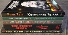 Kristopher Triana Horror Books (5) Signed By Author picture