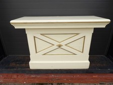 Antique Store Counter Kitchen Island Wood Bar Countertop Cabinet Gothic Steeple picture
