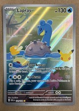 Lapras 131/128 30th Anniversary Celebrations Illustration Rare Pokemon picture