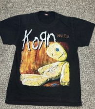 Korn Issues Shirt Tour 90s 00s Band Tee Rock Metal band t-shirt QT4801 picture