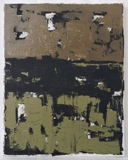 No.694 Original Abstract Modern Minimal Texturd Painting By K.A.Davis  picture