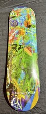 LEGAÑA INC. X MEJIA Deck Colorful Graphic Purple Back Art Theme Skateboard Deck picture