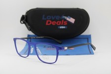 NEW FACE A FACE ALIUM FIT Y 2 9620M BLUE BLACK AUTHENTIC EYEGLASSES 53-21 picture