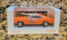 NOREV 1:43 1969 DODGE CHARGER GENERAL LEE w/ORIGINAL TAN INTERIOR (2026) 950011 picture
