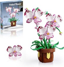 Lego Flowers Bouquet Building Set, Creative Artificial Wildflowers Botanical picture