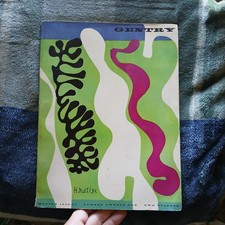 Vintage GENTRY Magazine No. 21 Winter 1956-57 Henri Matisse Cutout Cover Prints picture