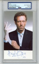 Hugh Laurie ~ Signed Autographed Dr. Gregory House Authentic ~ PSA DNA Encased picture