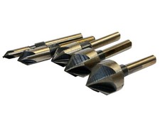 5pc Cobalt Coated Industrial Countersink Bit Set picture