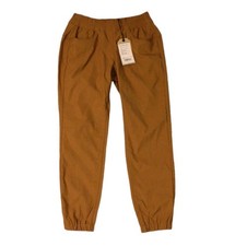 prAna Halle E-Waist Jogger II Size 4 Antique Bronze Pull On NWT picture
