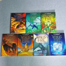 Wings of Fire Graphic Novels 1-7 Complete Set Tui T Sutherland Scholastic picture
