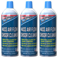3-Pack Berryman Products 2211 Mass Air Flow Sensor Cleaner 11 oz Extension picture