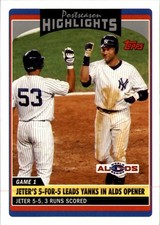 2006 Topps Updates & Highlights #UH183 Derek Jeter picture