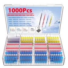 50-1000Pcs Solder Stick Heat Shrink Solder Seal Sleeve Butt Wire Connectors Kit picture