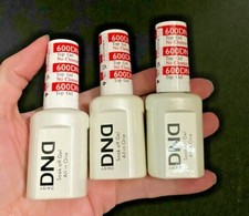 3pcs DND Soak Off Gel - Top Coat No Wipe 600 15ml 0.5oz picture