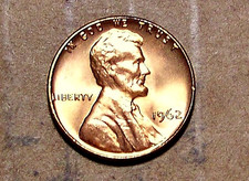 1962   P    UNC    Lincoln Memorial Cent                             90915201-06 picture