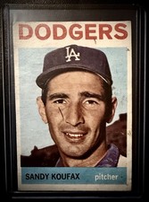 1964 Topps - Sandy Koufax #200 Poor picture