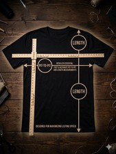Reseller Clothing Measuring Tool Set (2) 36” Yardsticks Flat Lay Photo Ruler picture