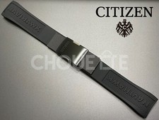 Citizen Navihawk U680-S087881, JY8035-04E 23mm Black Rubber Watch Band with PINS picture