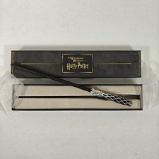 Harry Potter Interactive Wand Universal Studios 2nd Gen Black/Silver New in Box picture
