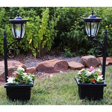 2PK Sunray Kambria Multi Function solar lamp & planter picture