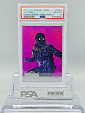 VULTURE - 2017 U.D. Spider-Man - PSA Graded Mint 10 - Homecoming - PMG Purple - picture