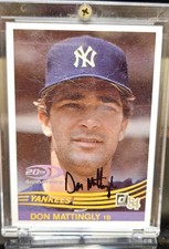 1984 Topps Don Mattingly Baseball Trading Card picture