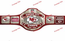 Custom 2026 Kansas City Chiefs championship replica belt Adult Size 2MM Brass picture