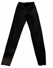 Yitty Black Solid Ankle Leggings w Logo Accent Women’s XS Regular picture
