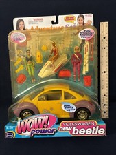 Lanard 6213 1999 WOW Power Action Girls NIP Volkswagen New, Beetle Three Figures picture