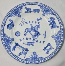 Vintage Spode Edwardian Childhood Happy Birthday Plate 8