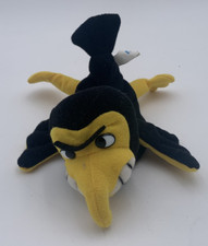 Vintage Extremely Rare ASI 62960 Iowa Herky Hawkeye Pellet Filled Plushy picture