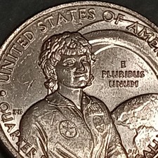 2022 D Dr. Sally Ride Errors Washington Quarter picture