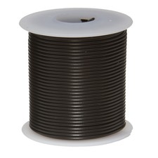 20 AWG Gauge Stranded Hook Up Wire Black 100 ft 0.0320