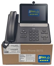 Cisco 8875 Video Phone (CP-8875-K9=) Brand New, 1 Year Warranty picture