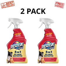 Resolve Pet Specialist 5-in-1 Pet Stain & Odor Remover Spray 22 Oz, 2 Pack picture