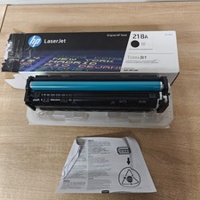 HP 218A Black Original LaserJet Toner Cartridge open box new picture