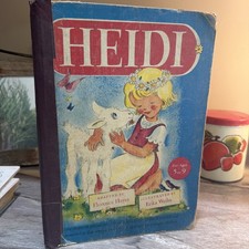 Heidi Vintage Children’s Books Hardcover 1946 Random House First Edition picture