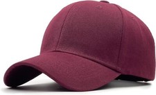 Plain Blank Solid Adjustable Baseball Cap Hats (ship in BOX)  picture