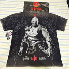 Civil Regime Mortal Kombat 1 Baraka Graphic T-Shirt Vintage Black Boxy Small picture
