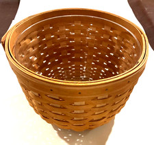 Longaberger Retired At Home Garden Foliage Basket with Protector 2005 picture
