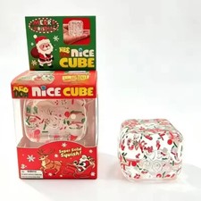 NeeDoh Christmas Nice Cube Squishy Toy Stress Relief Sensory Toy Kids Adults picture