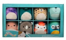 Squishmallows Mini 5” 8-Pack Exotic Animals Plush Set Gift Box BRAND NEW PACKAGE picture