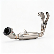 Full Exhaust System Pipe Muffler For Yamaha MT09 MT09SP XSR900 2021-2026 picture