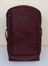 Yeti Crossroads 35L Carry On Travel Commuting Backpack Wild Vine Red READ picture