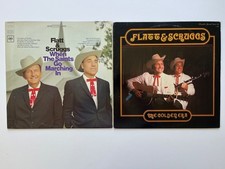 Flatt & Scruggs – When The Saints Go Marching & The Golden Era lot of 2 records picture