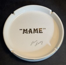 RARE VTG 1974 “MAME” LOVE LUCY Ashtray (Gift From Lucile Ball To Cast & Crew) picture